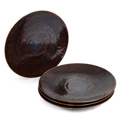 Mesa Coupe Plate 21 Cm Oro Tropical (4 pieces)