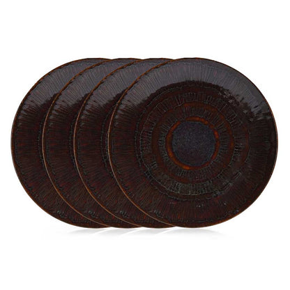 Mesa Coupe Plate 21 Cm Oro Tropical (4 pieces)