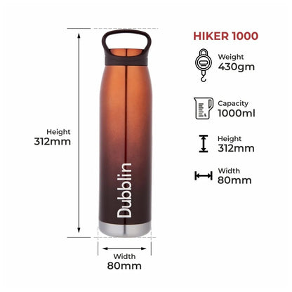 Dubblin Hiker Stainless Steel Bottle
